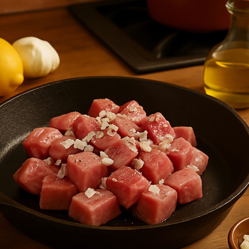 Carne de cerdo troceada Jimm (1 kg / 2.2 lb) - Miniatura 3