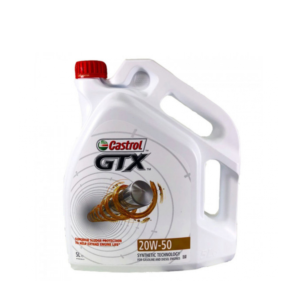 Aceite de motor Castrol GTX 20W-50 (4 L) - Miniatura 4