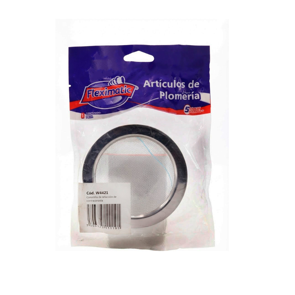 Canastilla de refacción de contracanasta para lavabo Fleximatic - Miniatura 3
