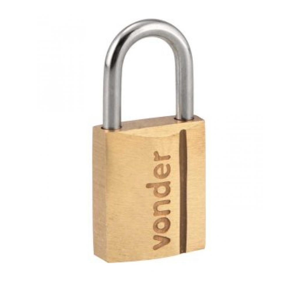 Candado de latón de 20 mm Vonder - Miniatura 3