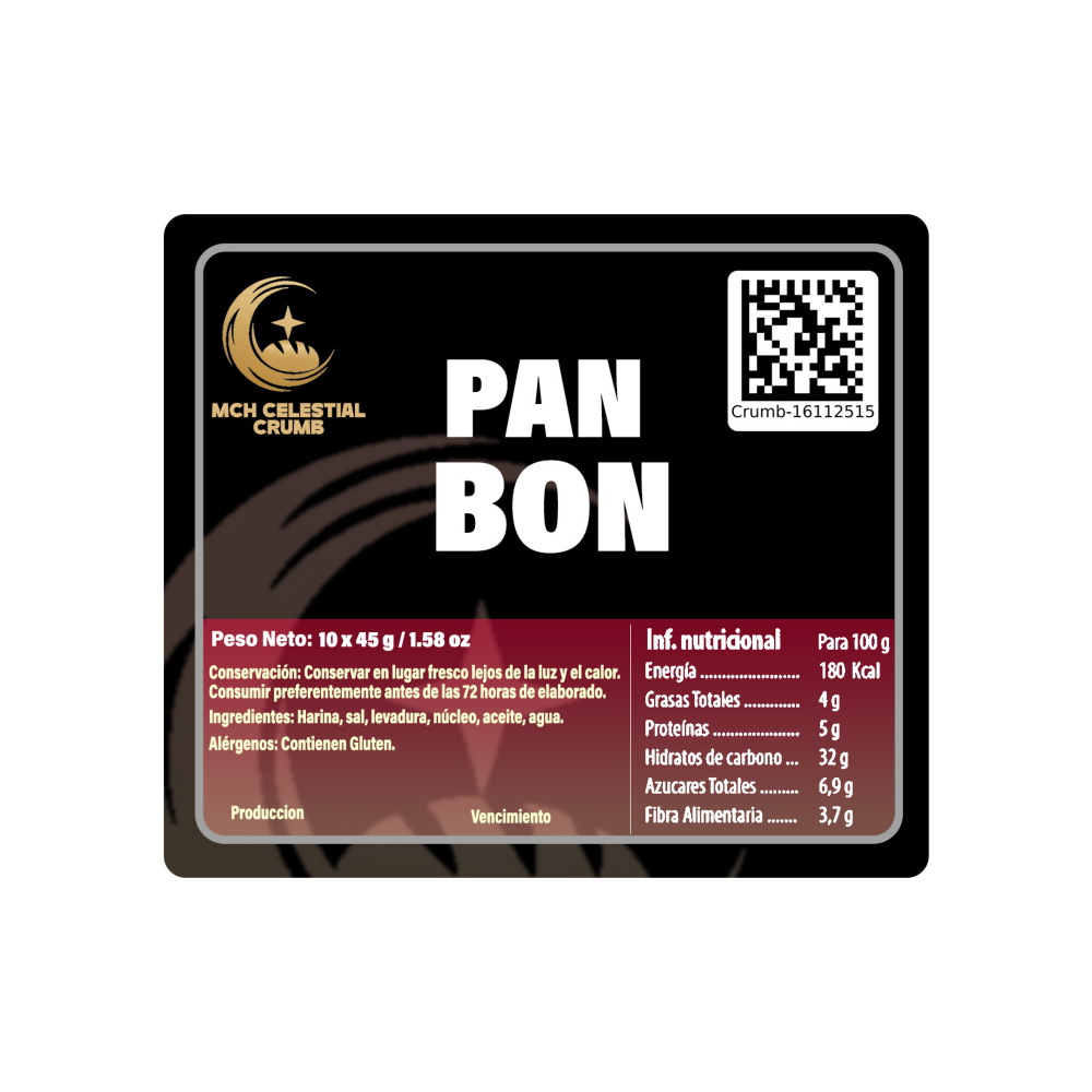 Pan bon MCH-Celestial Crumb (10 x 45 g / 1.58 oz) - Miniatura 3