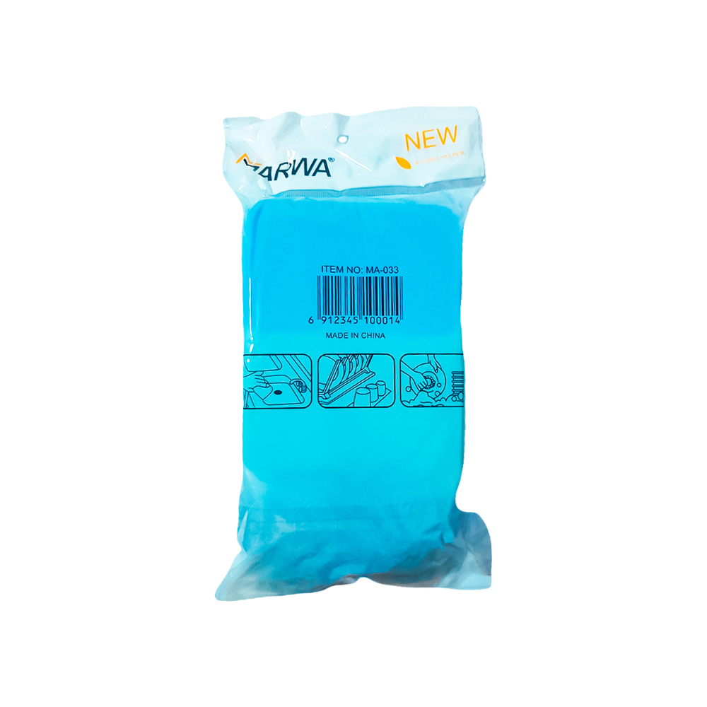 Paquete de esponjas, estropajos y cepillo para fregar Marwa - Miniatura 3