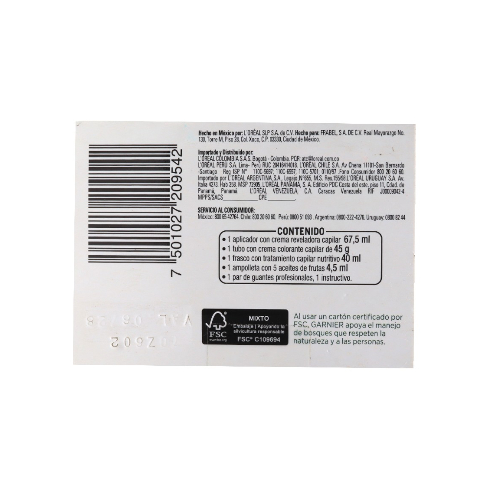 Tinte No.50 castaña Nutrisse Garnier - Miniatura 3