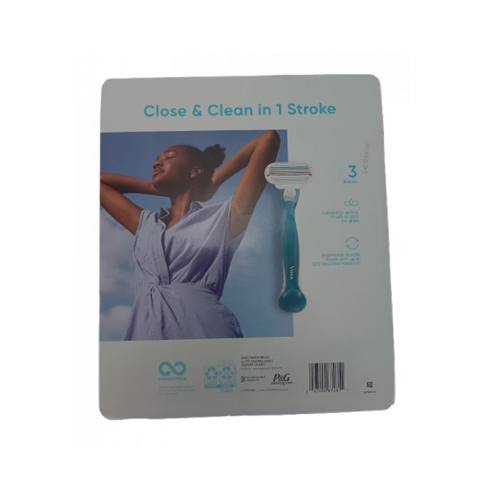 Champú  anti-caspa Head & Shoulders (250 ml) + Maquinilla de afeitar para mujeres con mango y 16 repuesto Gillette - Miniatura 4