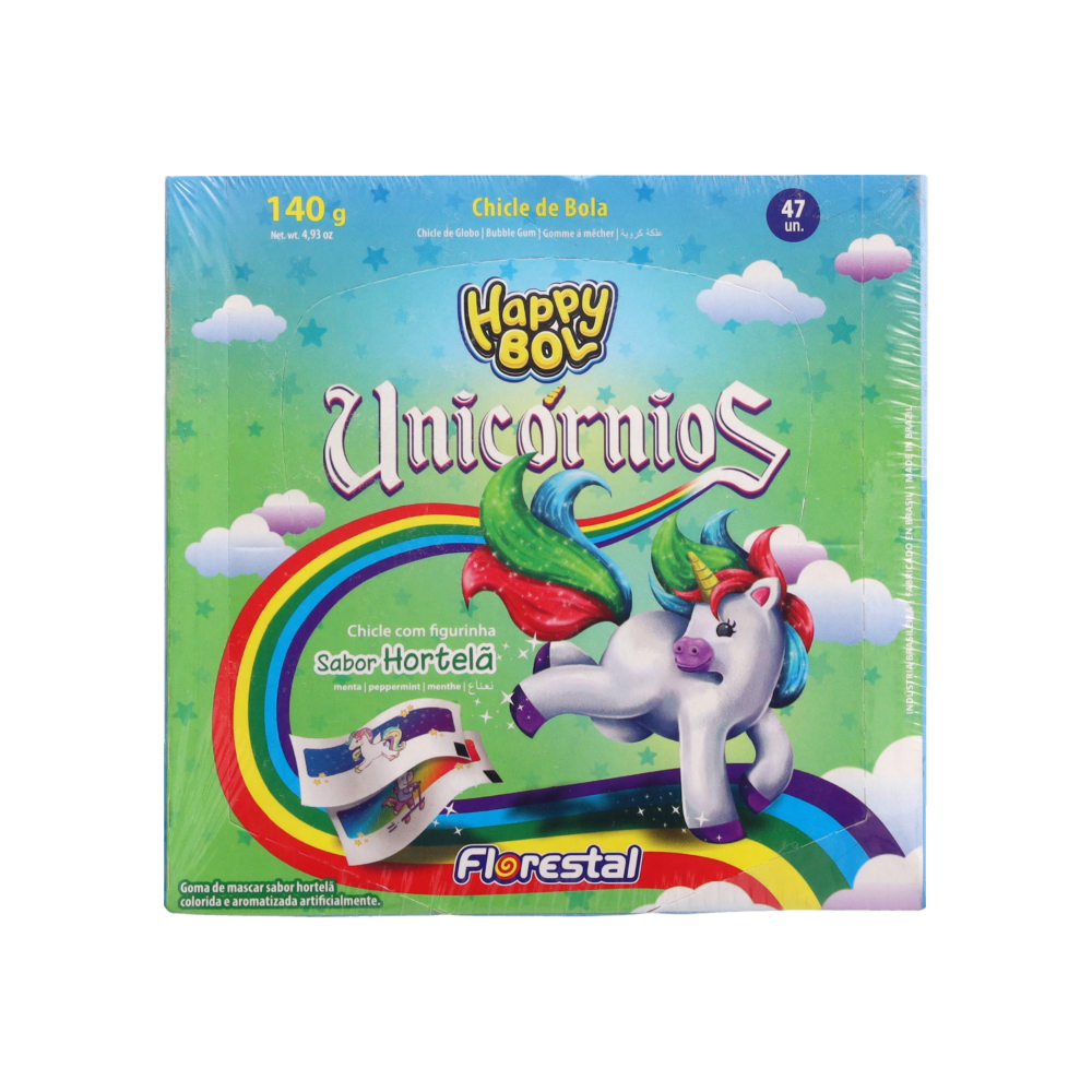 Chicle de bola -goma de mascar- sabor a menta Florestal (140 g / 4.93 oz) - Miniatura 2