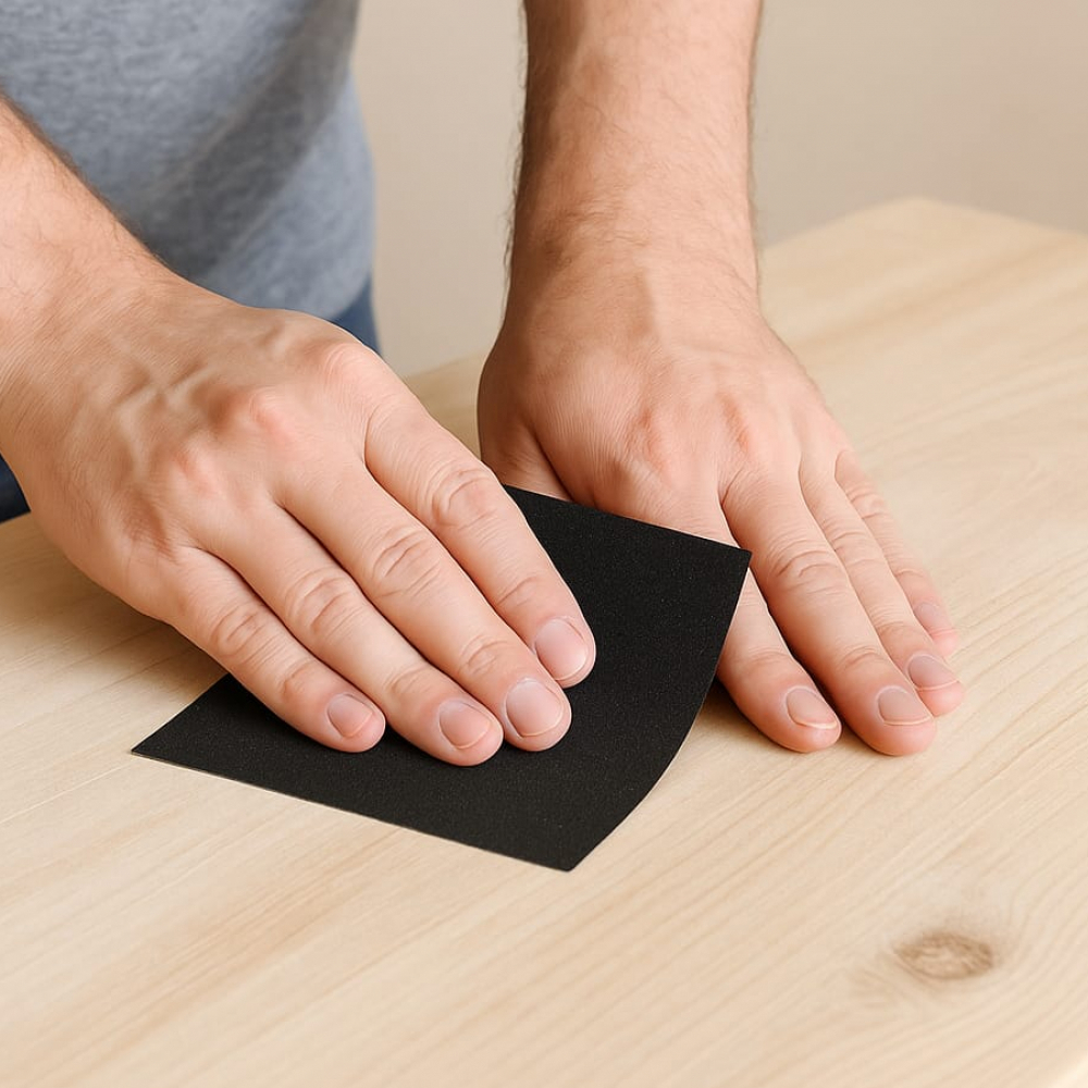 Lijas de agua 9'' x 11'' grano 80 Devox Caribe (25 U) - Miniatura 3