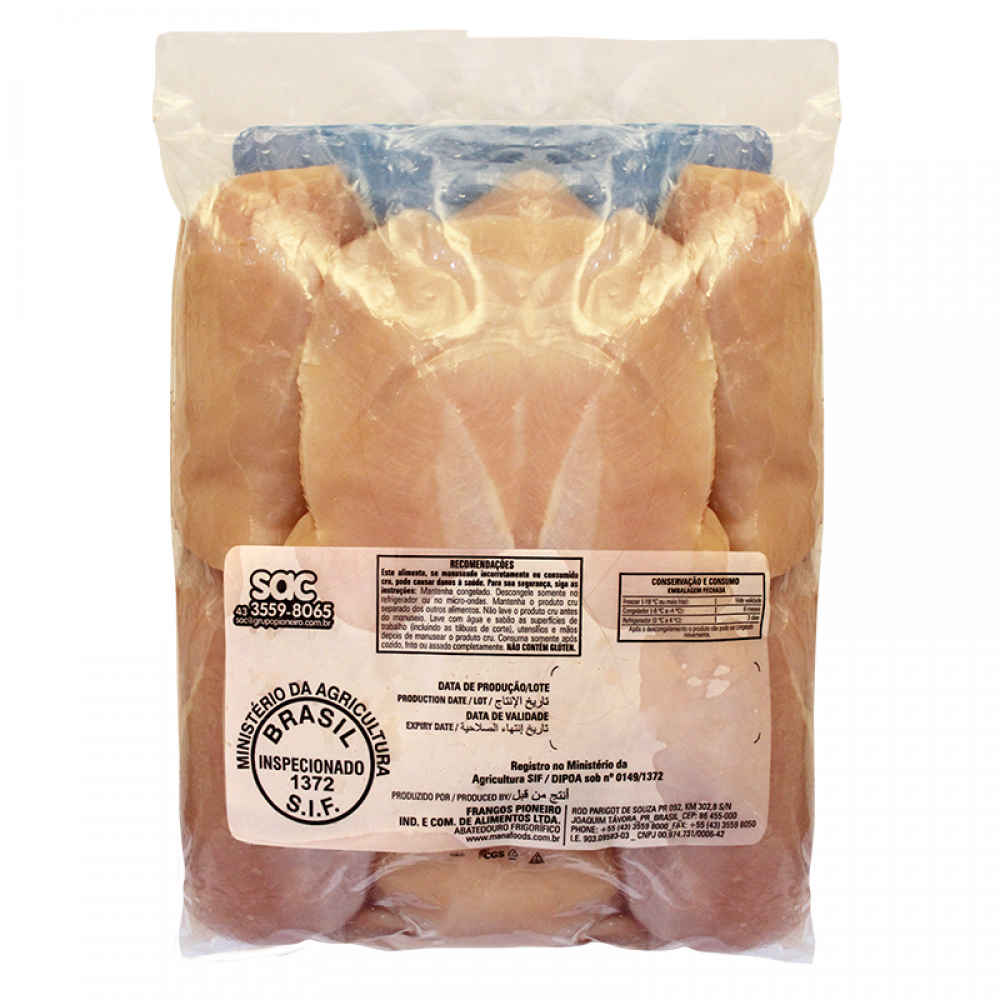 Pechuga de pollo sin piel y sin hueso Almana (2 kg / 4.4 lb) - Miniatura 2