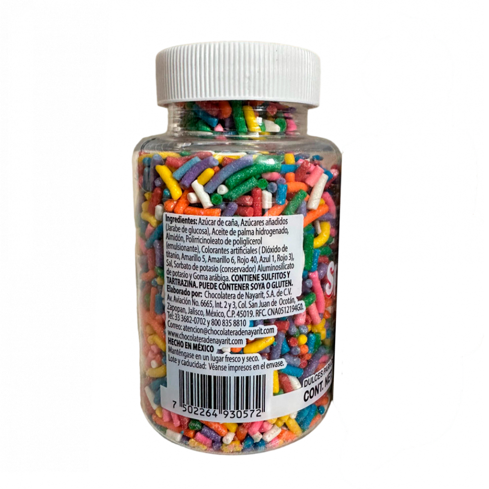 Dulces para decorar mezcla arcoiris Springles Bakersfield (113 g / 3.99 oz) - Miniatura 2
