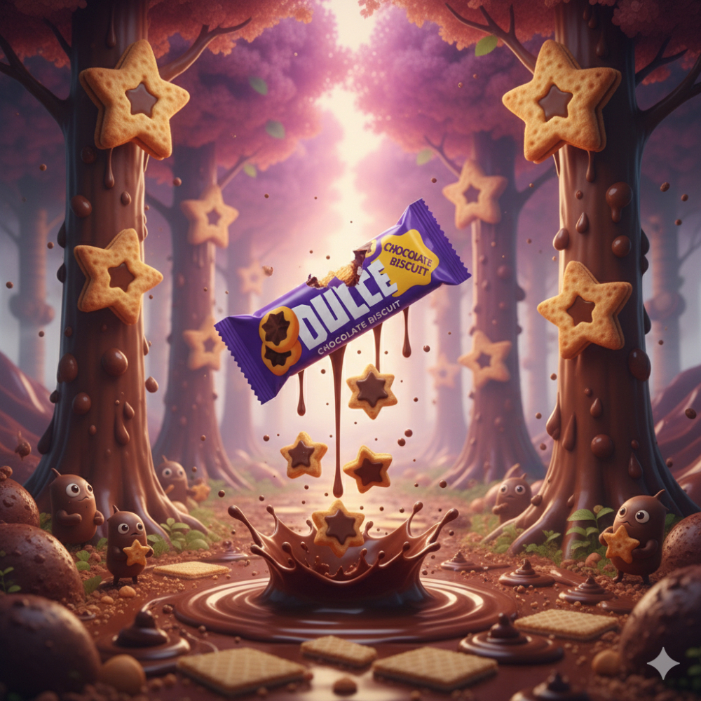 Galletas tipo sándwich con crema sabor chocolate Dulce (12 x 60 g / 2.12 oz) - Miniatura 4