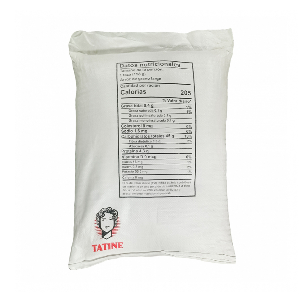 Arroz de grano largo 5% de grano partido Tatine (8 x 25 kg / 55.1 lb) - Miniatura 3