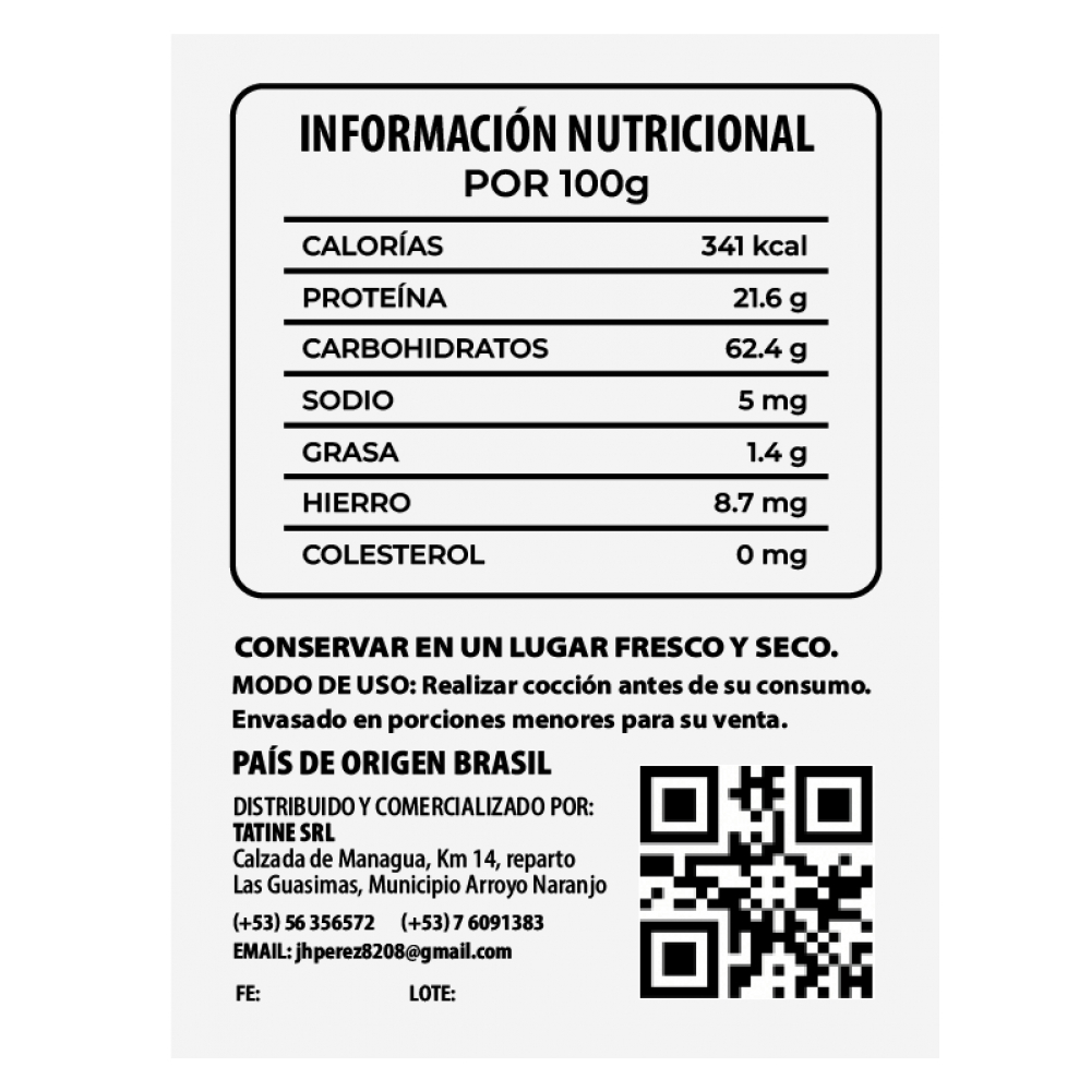 Frijoles colorados Campo Vivo (454 g / 1 lb) - Miniatura 4