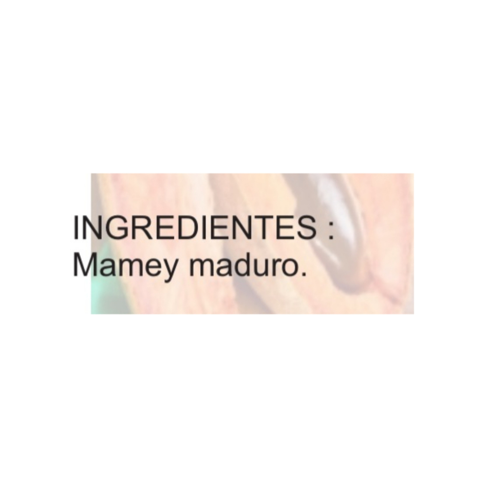 Mamey congelado Towersfull (1 kg / 2.2 lb) - Miniatura 3