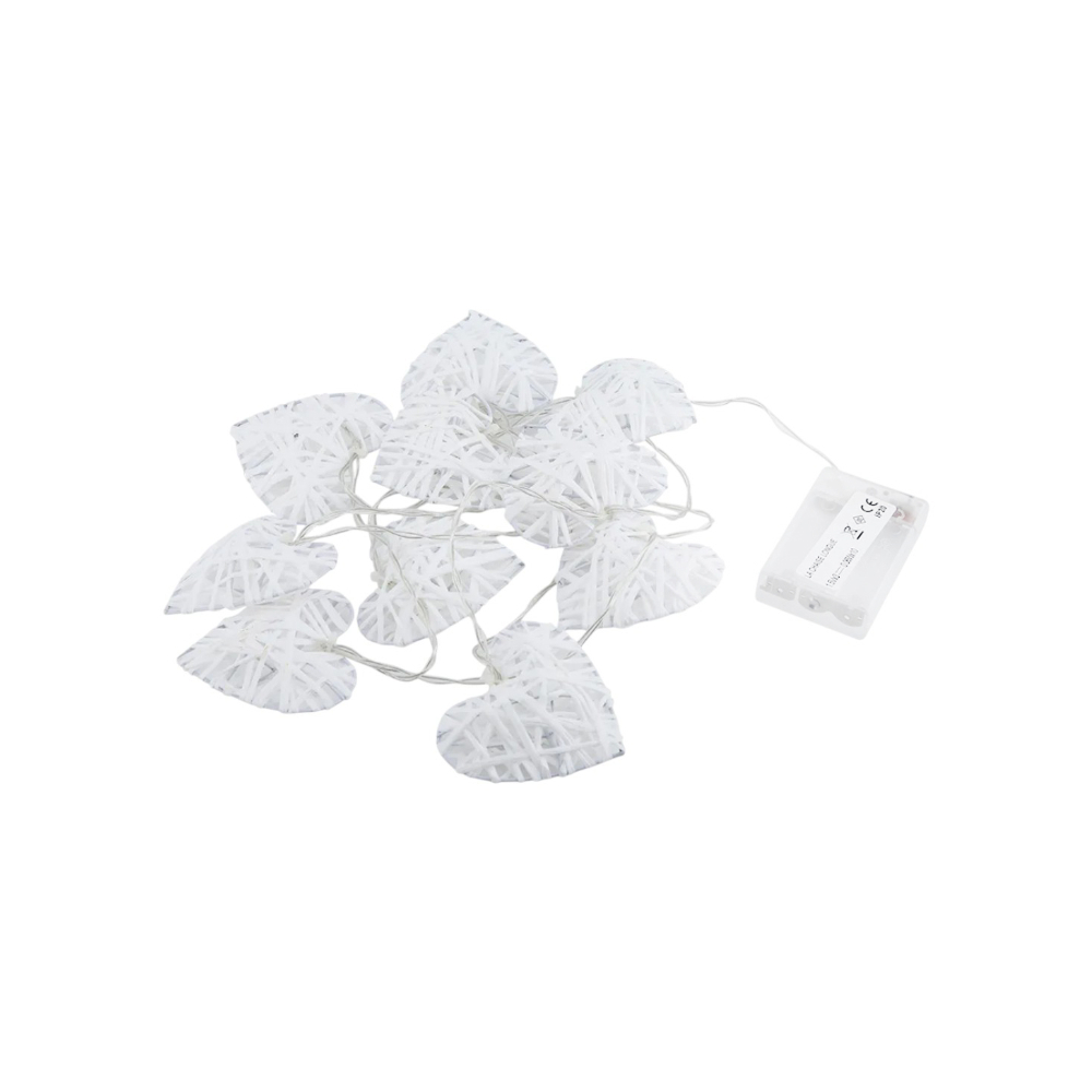 Tira de luces LED de 10 corazones Casa y Menaje - Miniatura 4