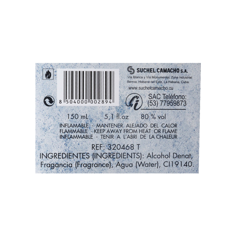 Eau de toilette Balcón del Oriente para mujer Suchel Camacho (150 ml) - Miniatura 3