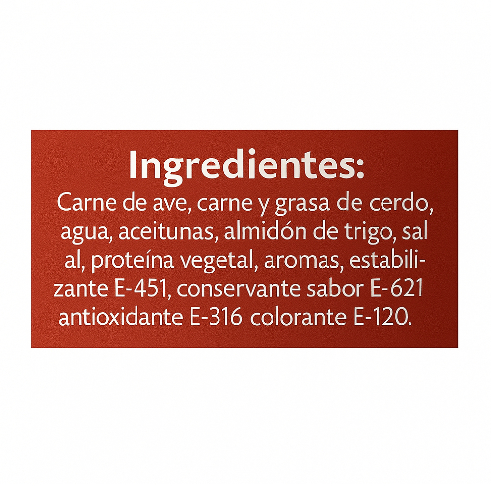 Mortadela siciliana Bravo (2 kg / 4.4 lb) - Miniatura 2