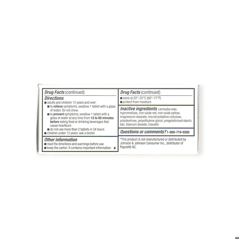 Famotidina 10 mg Major (60 tabletas) - Miniatura 3
