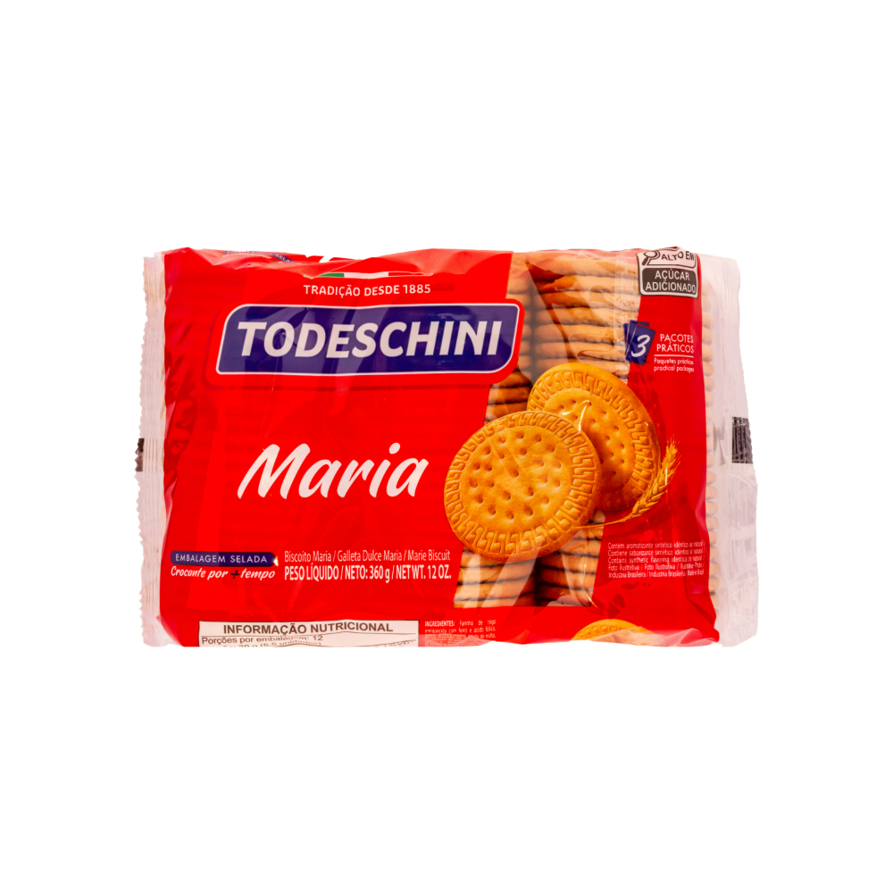 Galletas Maria Todeschini (360 g / 12.7 oz) - Imagen 1