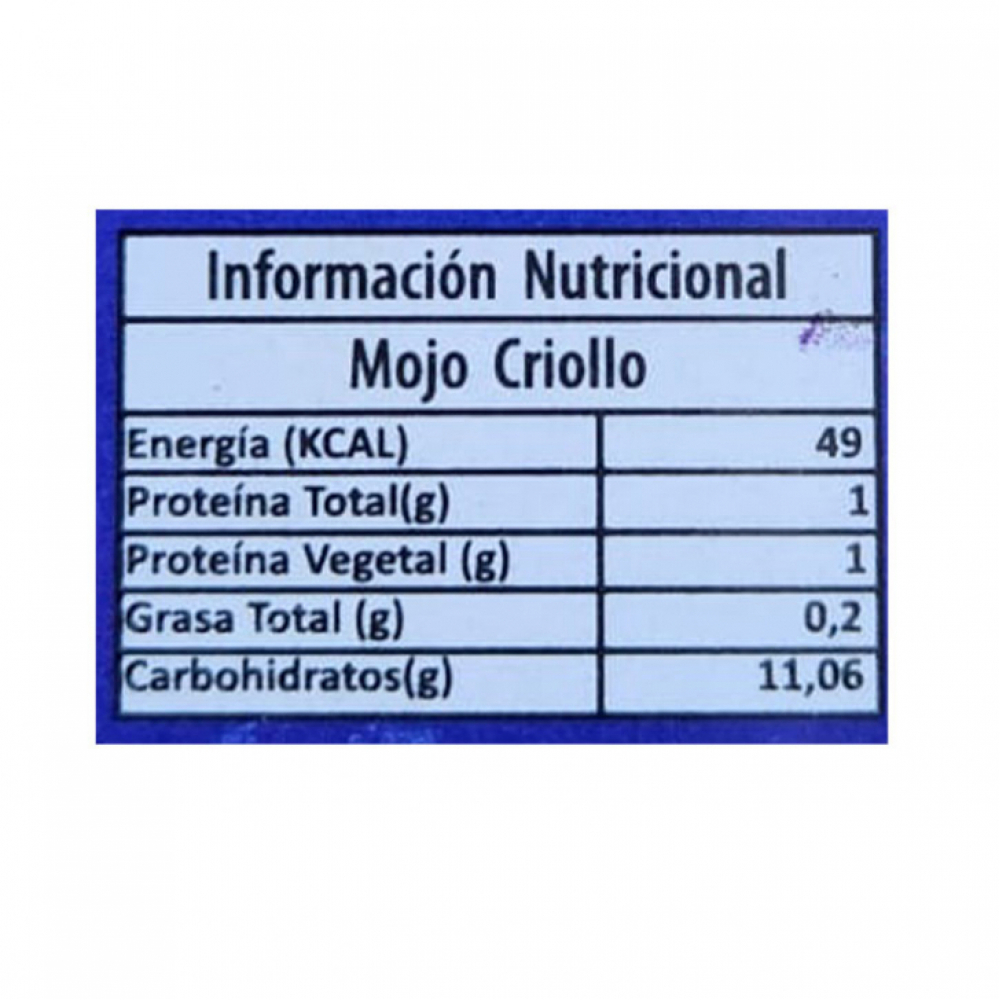 Mojo criollo (4 x 1 L) - Miniatura 4