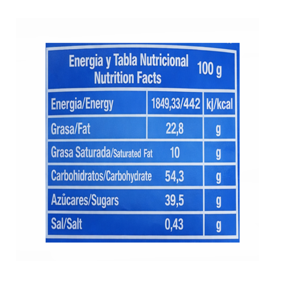 Pastel de cacao cubierto con relleno de chocolate Elvan (40 g / 1.41 oz) - Miniatura 4