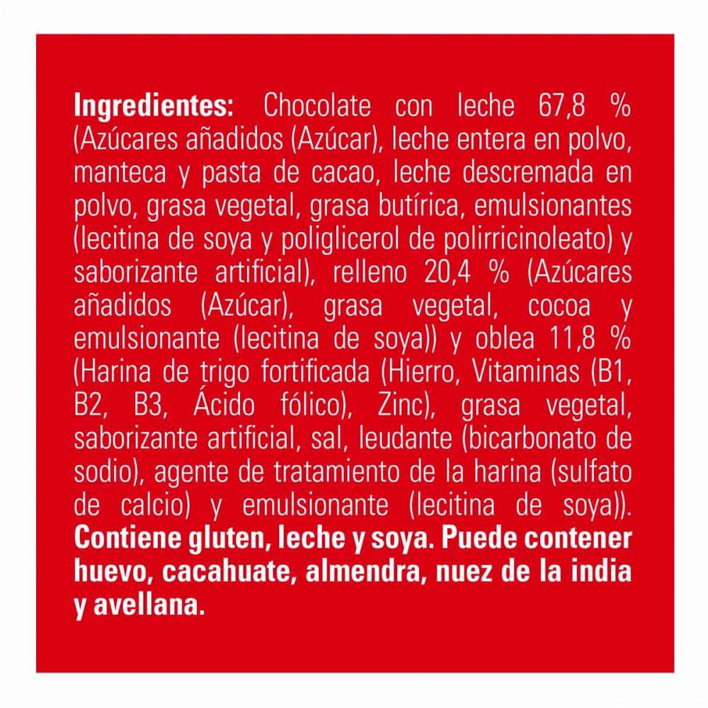 Oblea -barra- cubierta de chocolate con leche KitKat Nestlé (41.5 g / 1.46 oz) - Miniatura 2