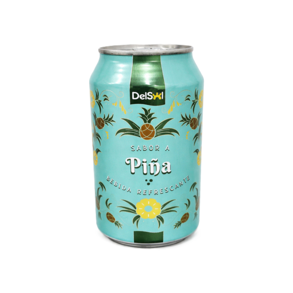 Bebidas refrescantes sabor a piña Del Sol (24 x 330 ml) - Miniatura 2
