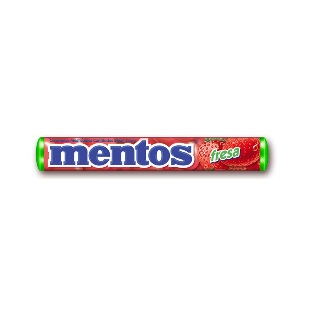 Caramelo masticable sabor fresa Mentos (406.56 g / 14.34 oz) - Miniatura 4