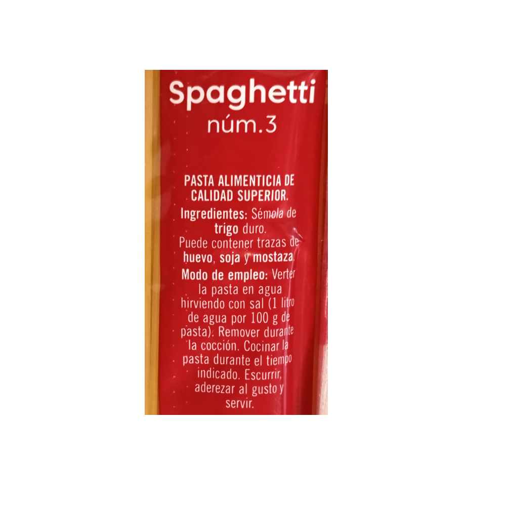 Espagueti Family (500 g / 1.1 lb) - Miniatura 2