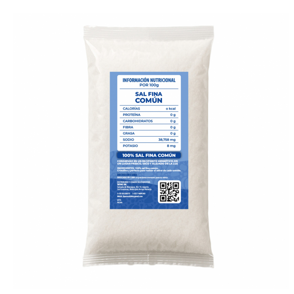 Sal fina común Campo Vivo (10 x 500 g / 1.1 lb) - Miniatura 3