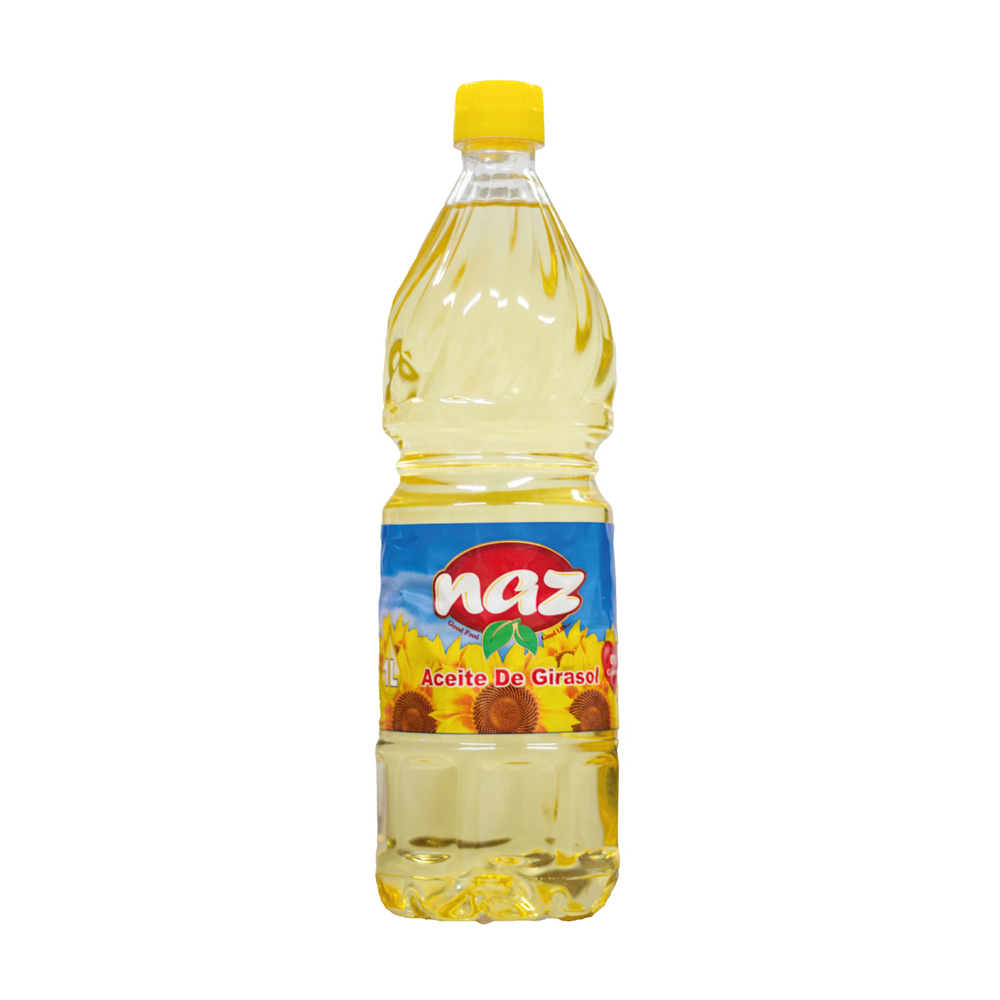 Caja de aceite de girasol Naz (12 x 1 L) - Miniatura 2