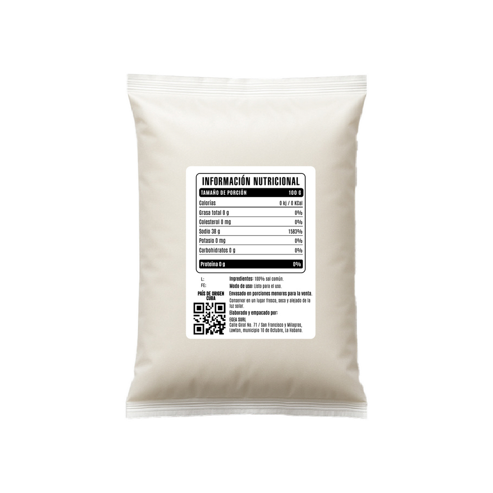 Sal común EGEA (1 kg / 2.2 lb) - Miniatura 2