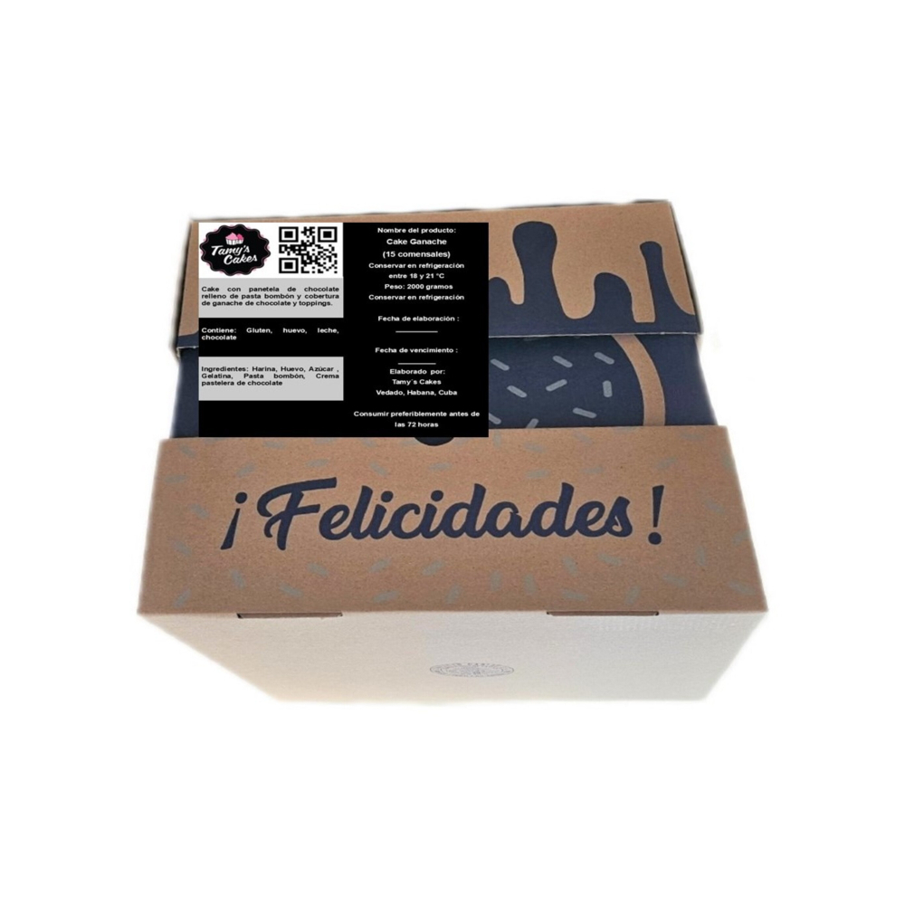 Cake de ganache Tamys Cakes (15 comensales) - Miniatura 4