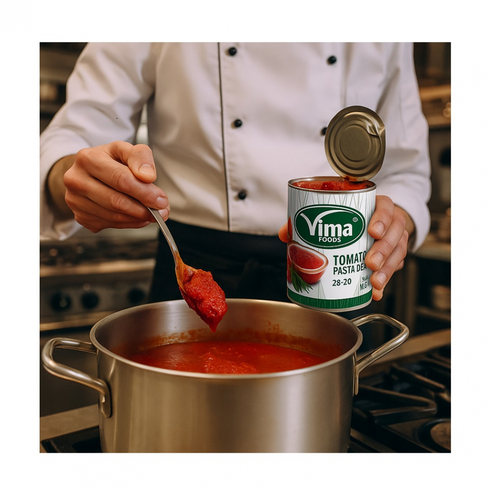Pasta de tomate Vima Foods (400 g / 14 oz) - Miniatura 4