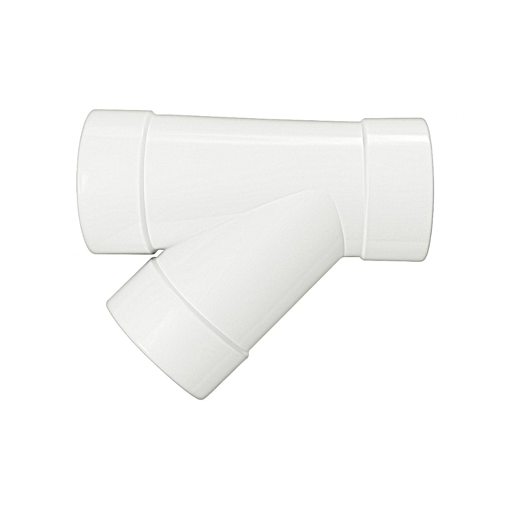 Conector PVC-U tipo Y de 2” para tubería de desagüe Malu - Miniatura 2
