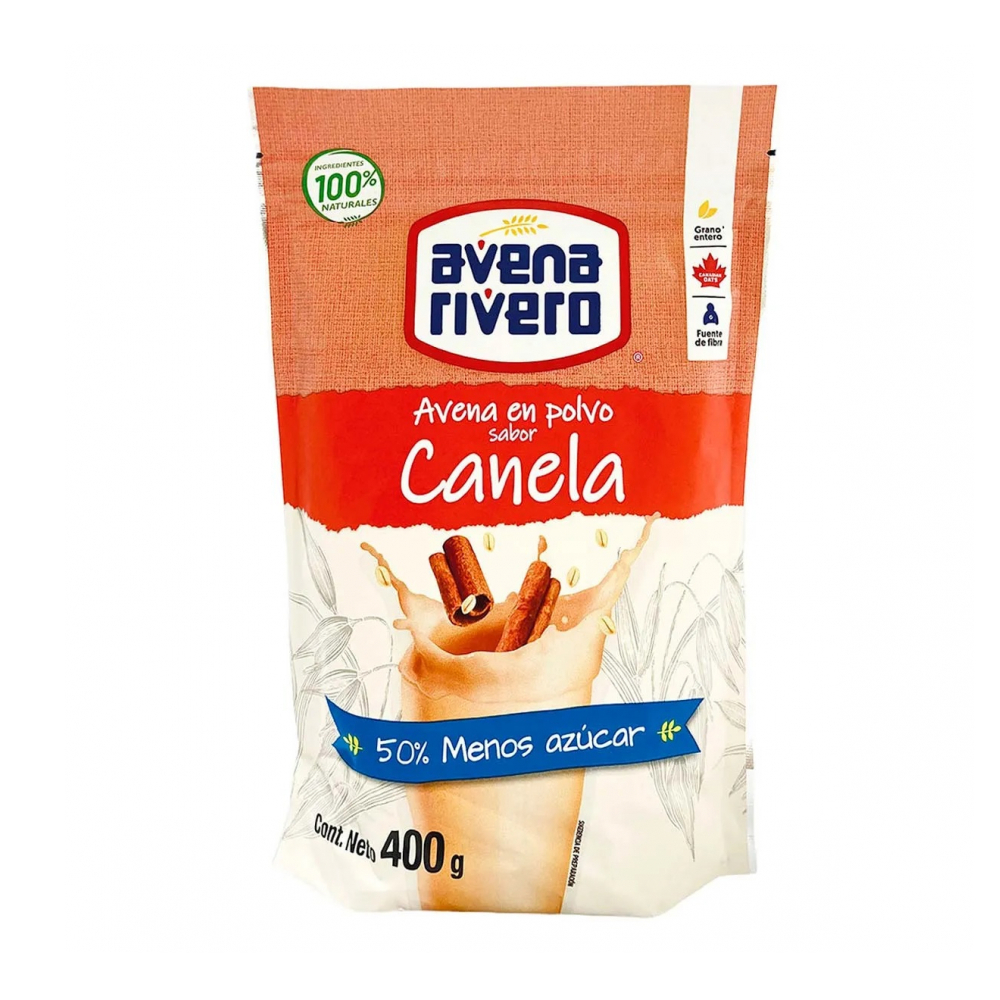 Avena en polvo sabor canela Avena Rivero (400 g / 14.11 oz) - Miniatura 4