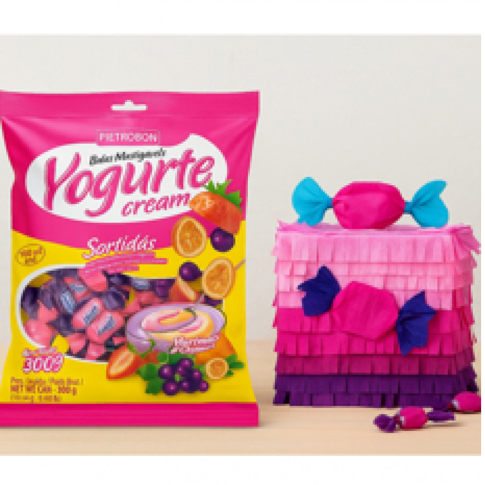 Caramelos masticables de yogurt crema surtidos (300 g / 10.6 oz) - Miniatura 4