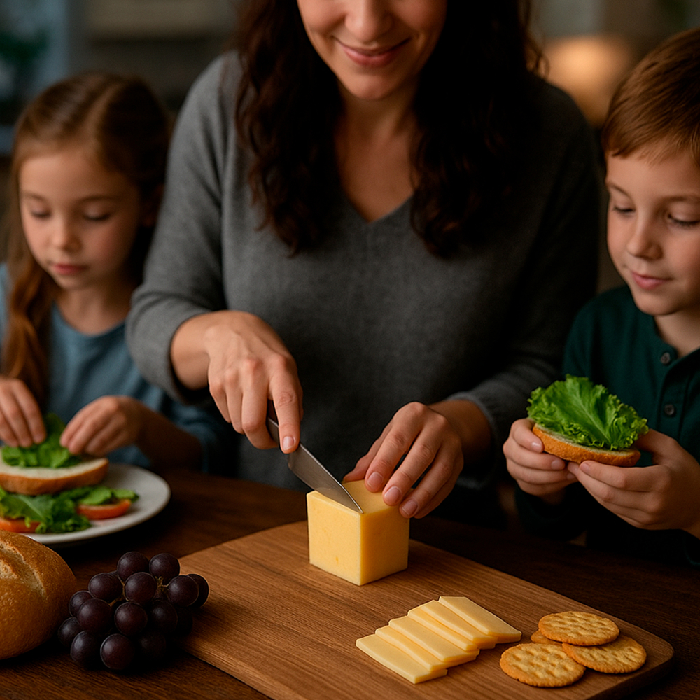 Queso tipo gouda Prairie Farms (2.7 kg / 5.95 lb) - Miniatura 4