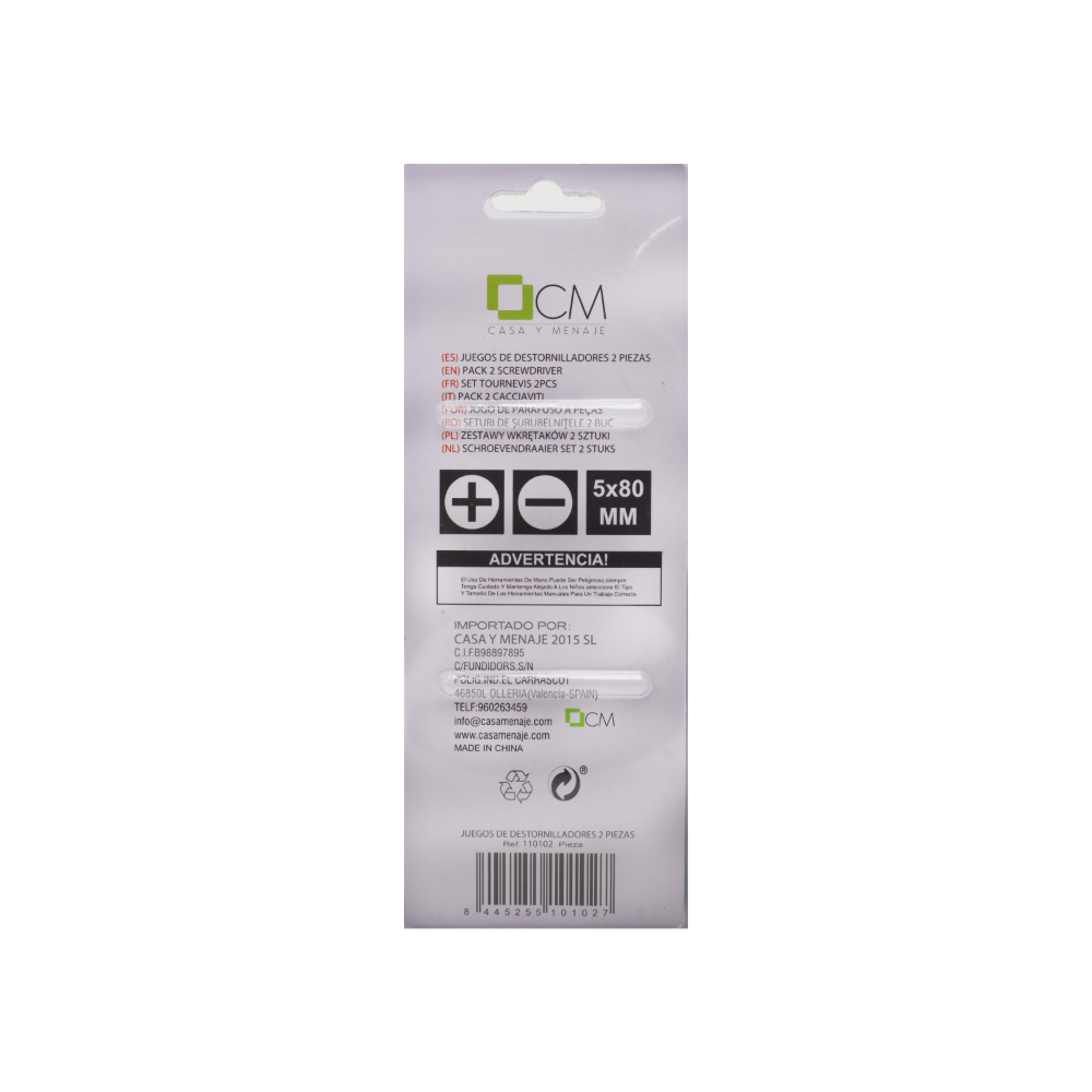 Pack de 2 destornilladores Casa y Menaje - Miniatura 3