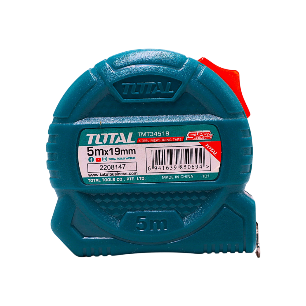 Cinta métrica de acero de 5 m TMT34519 Total Tools - Miniatura 3