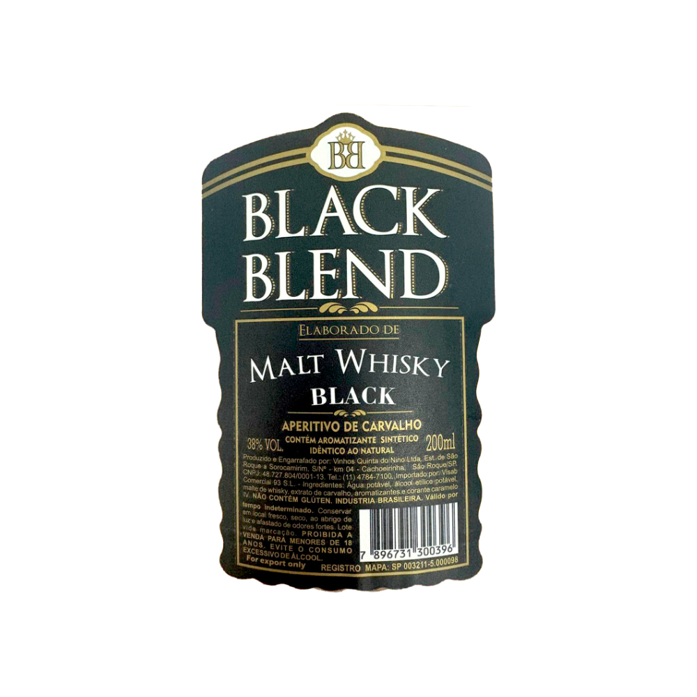 Whisky Black Blend (3 x 200 ml) - Miniatura 2