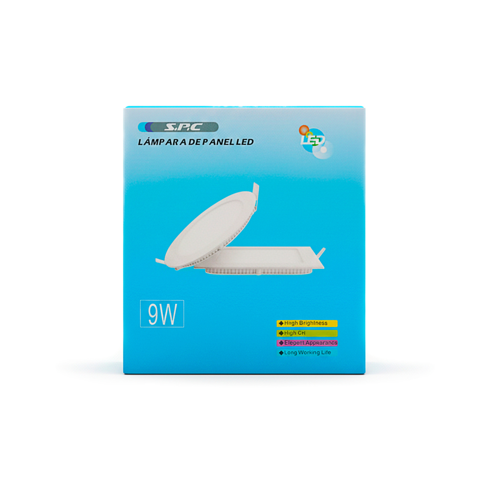 Lámpara de panel LED empotrable de 9 W SPC - Miniatura 3
