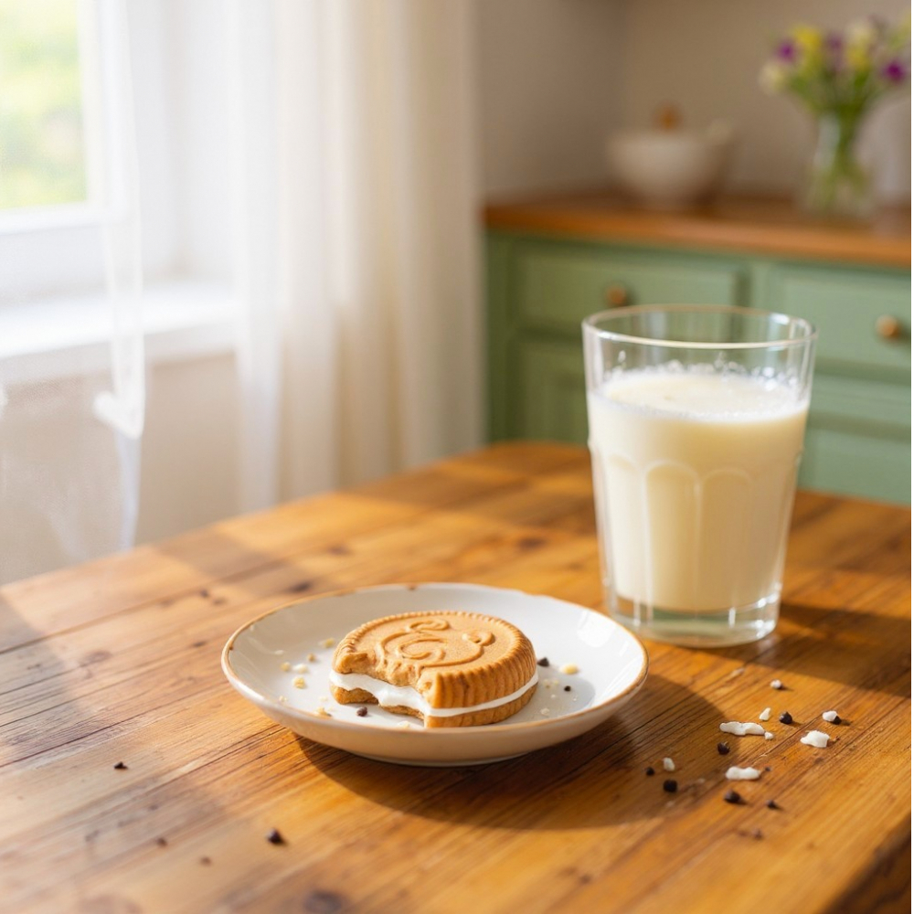 Galletas de chocolate rellenas con crema de vainilla Fofinho Ki-kakao (110 g / 3.9 oz) - Miniatura 4