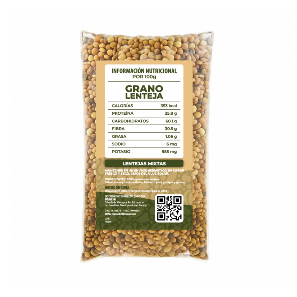 Lentejas Campo Vivo (8 x 500 g / 1.1 lb) - Miniatura 3