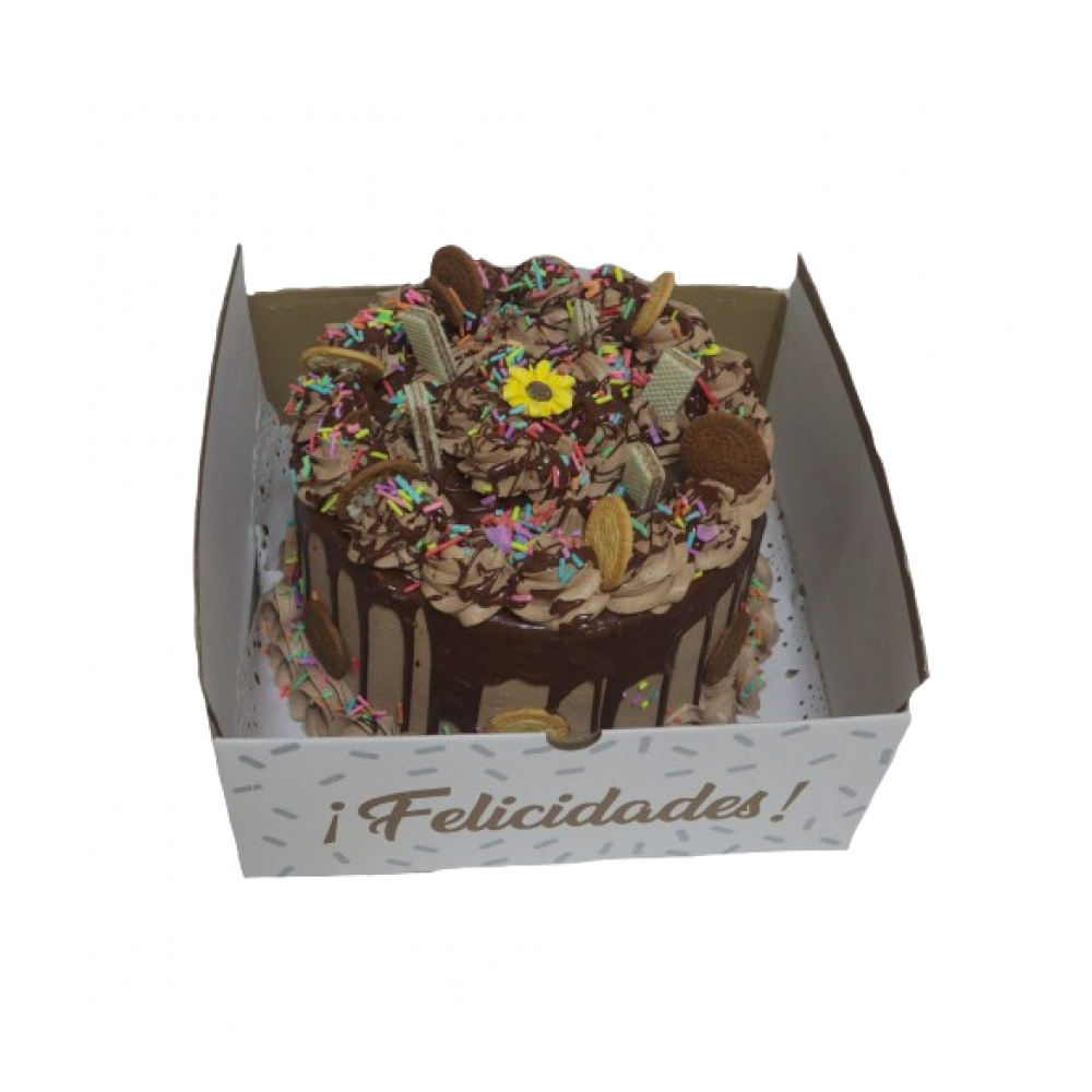 Cake de nata de chocolate y confituras Yanelis Cake (10 comensales) - Miniatura 4