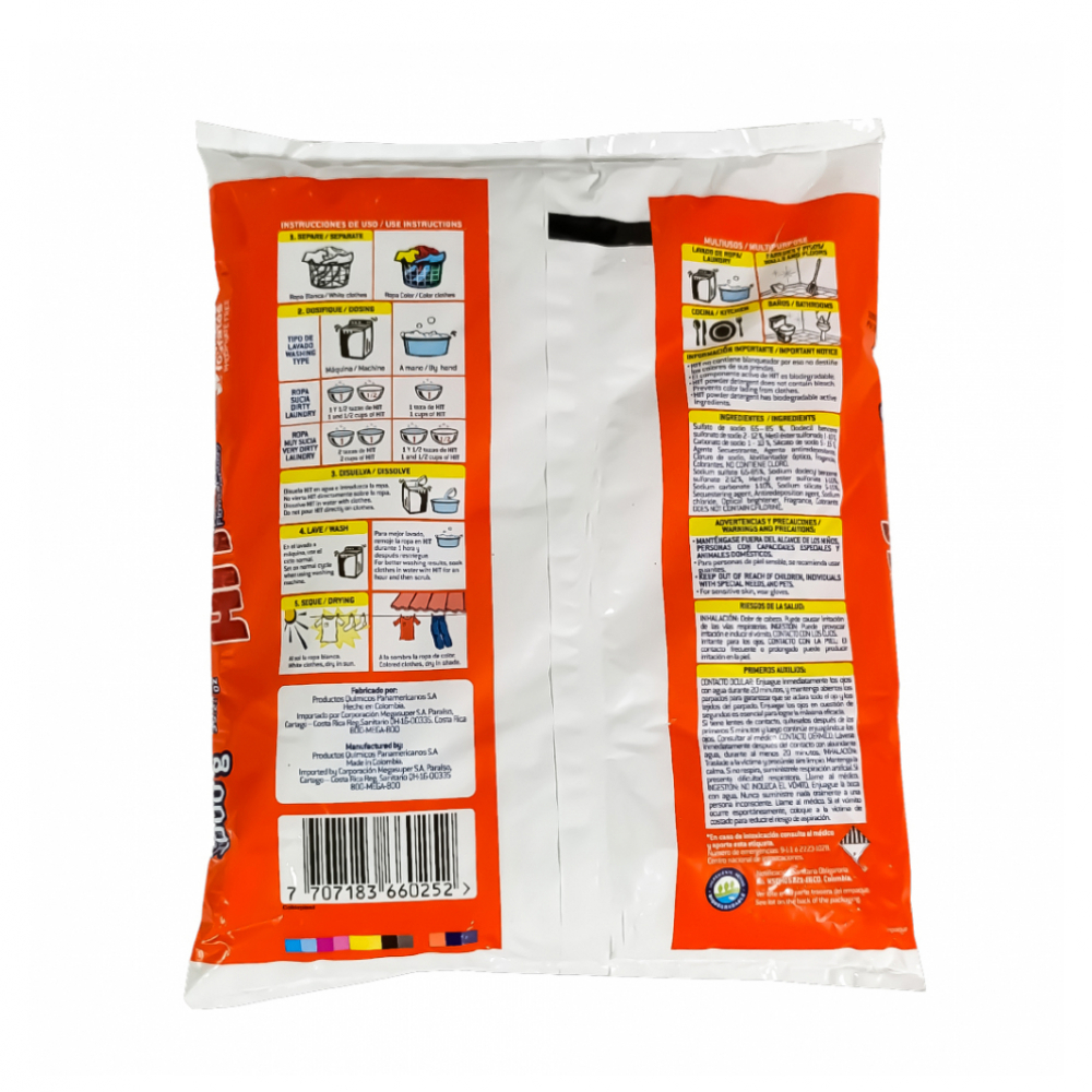 Detergente en polvo fantasía de flores Hit (35.27 oz / 1000 g) - Miniatura 2