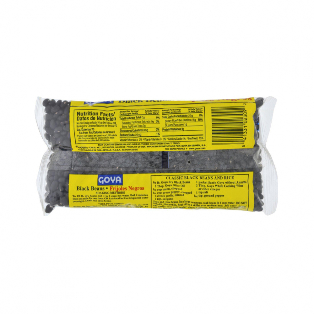 Frijoles negros Goya (397 g / 14 oz) - Miniatura 2