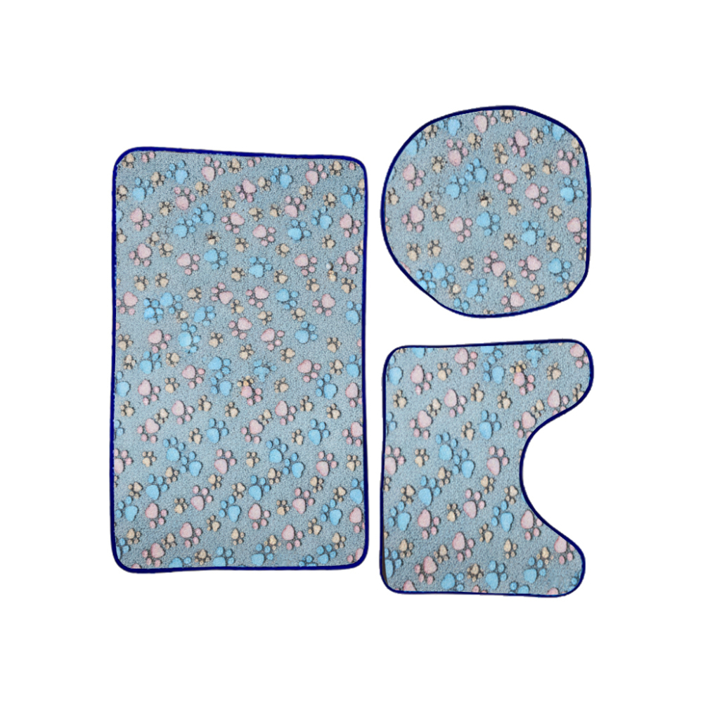 Set de tres piezas de alfombras de baño My Home - Miniatura 2