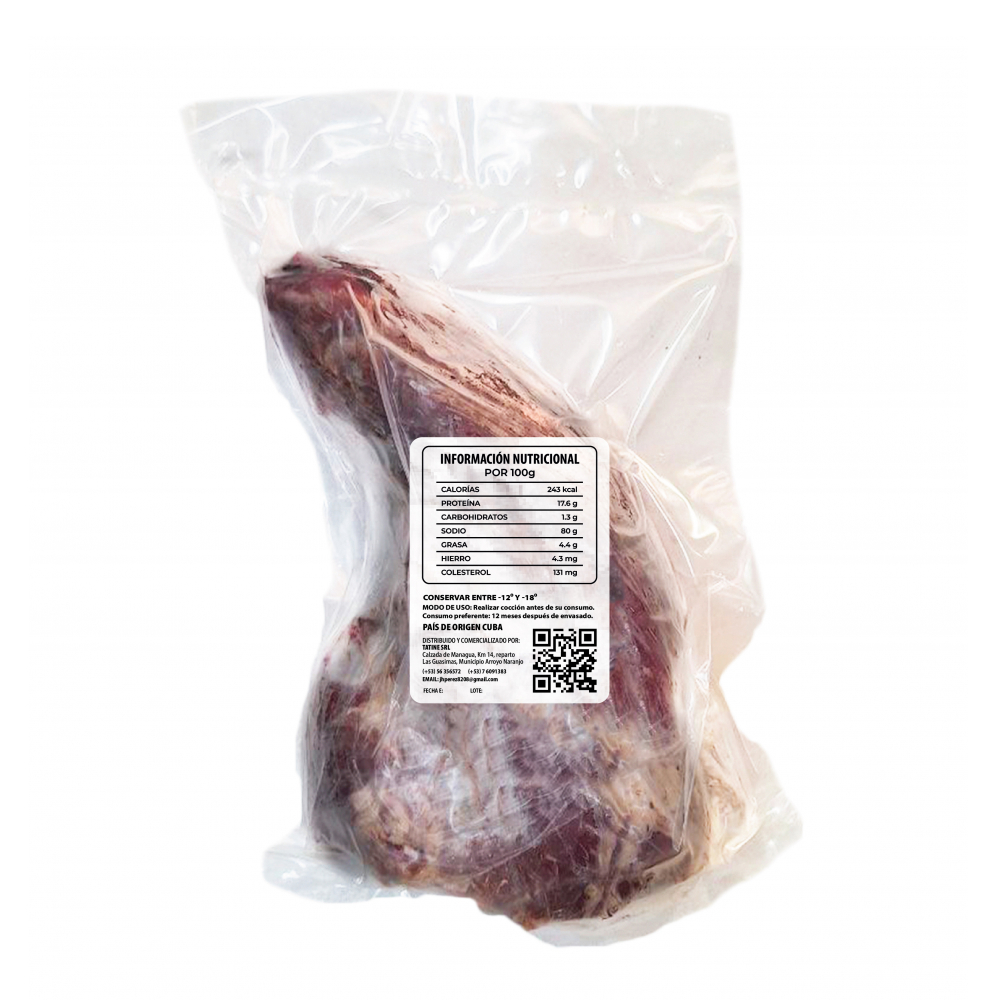 Cogote de carnero Campo Vivo (1.36 kg / 3 lb) - Miniatura 3