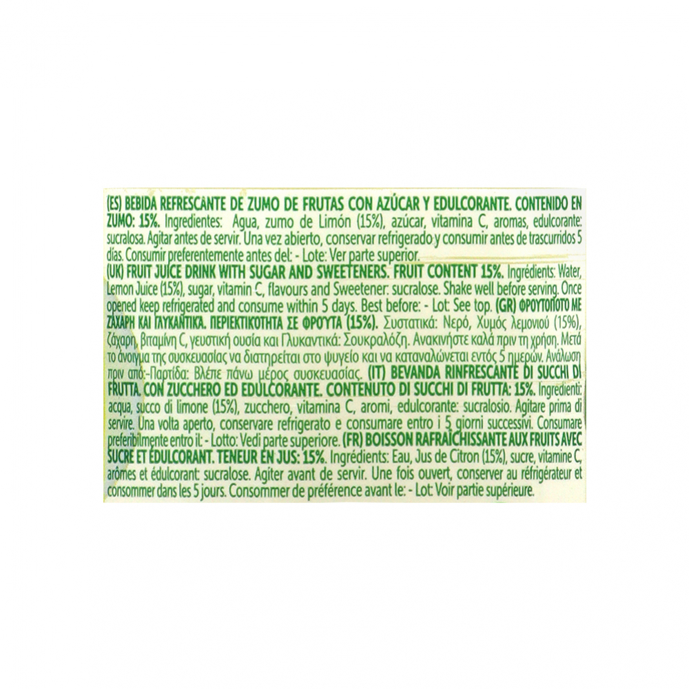 Limonada natural con limones exprimidos light Don Simón (1.5 L) - Miniatura 4