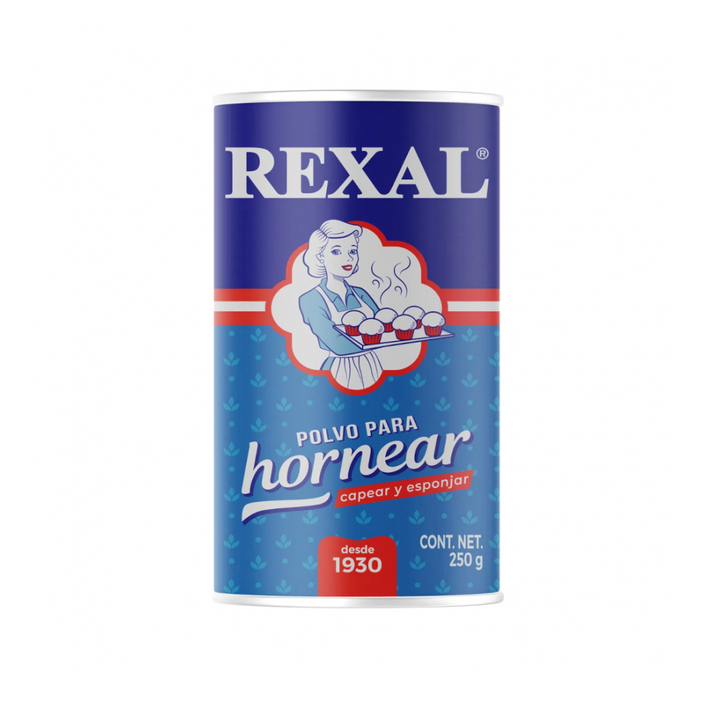Polvo para hornear, capear y esponjar Rexal (250 g / 8.81 oz) - Miniatura 2
