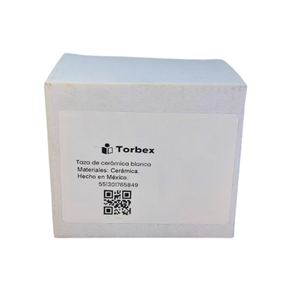 Jarra de cerámica blanca Torbex - Miniatura 4